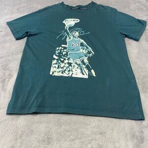 Jordan Michael Jordan Dunk Graphic T-Shirt Teal Green Loose Fit FB4612-336  S